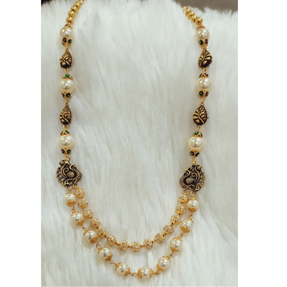 22 KT ANTIQUE MOTI MALA