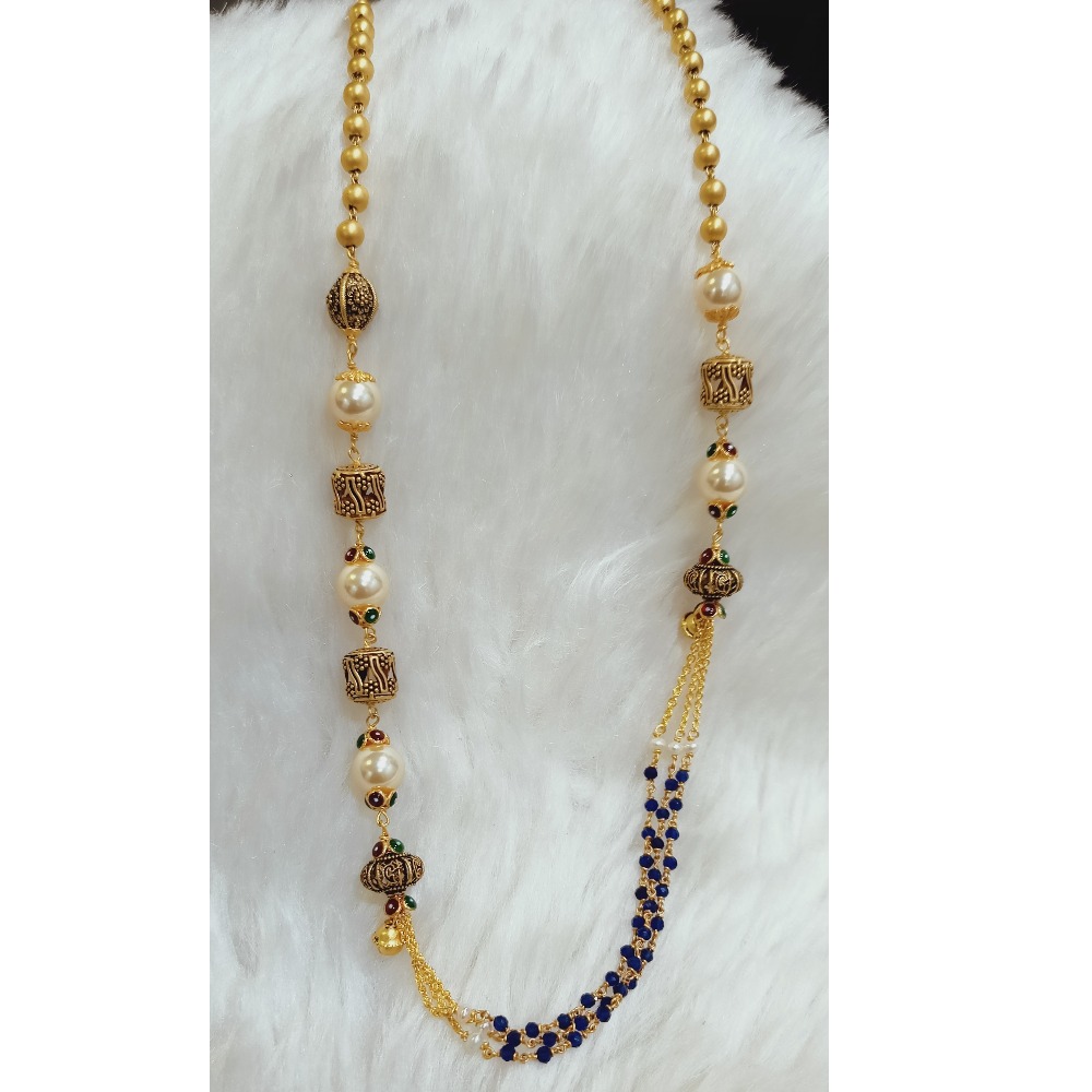 22 KT ANTIQUE POLISH MALA