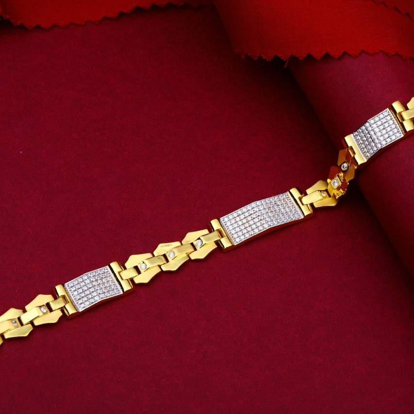 22kt916 gold  mens  bracelet