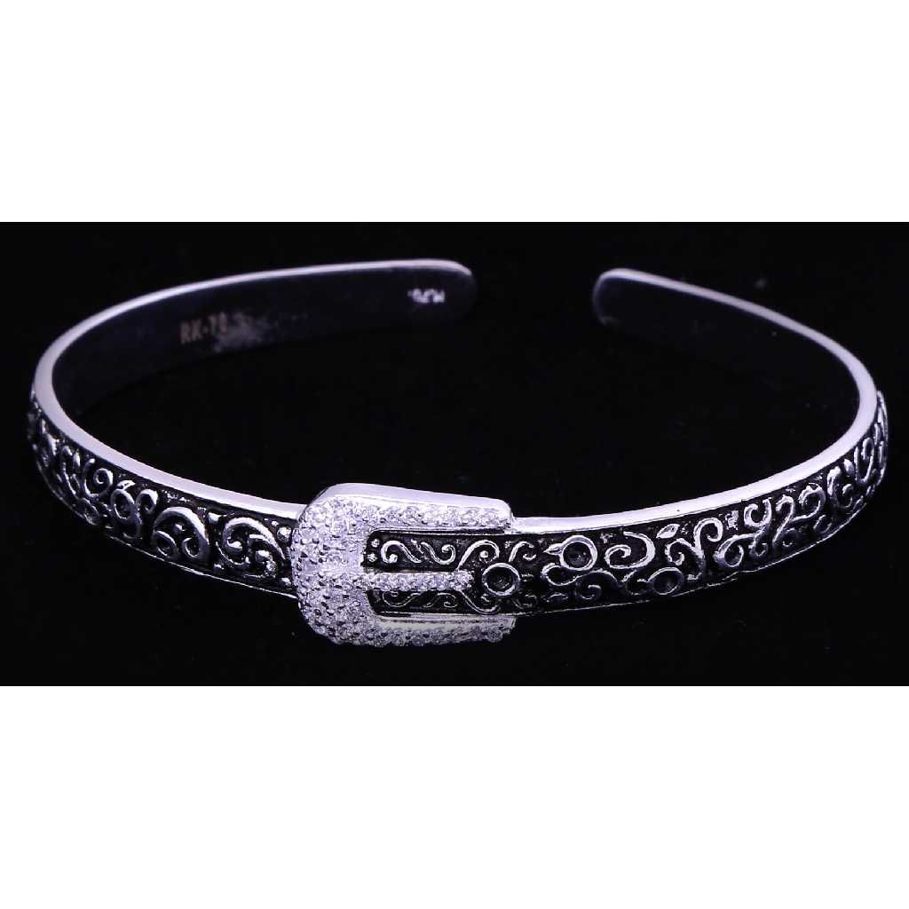 Fancy Silver Design Bracelet