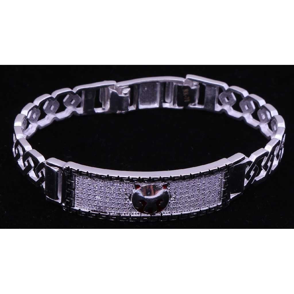 Silver Fancy Design Bracelet