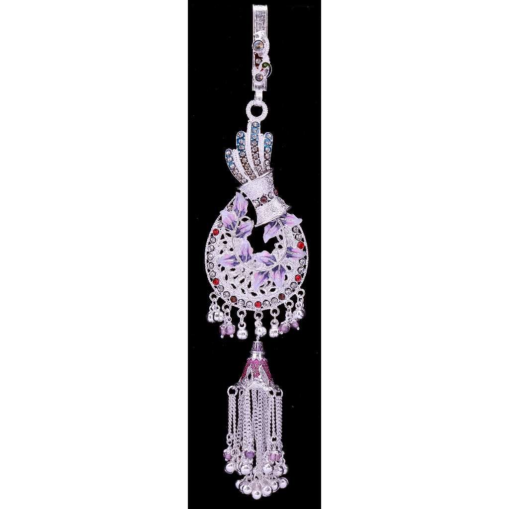 925 Silver Jhumka Style Ladies Waist Key Chain