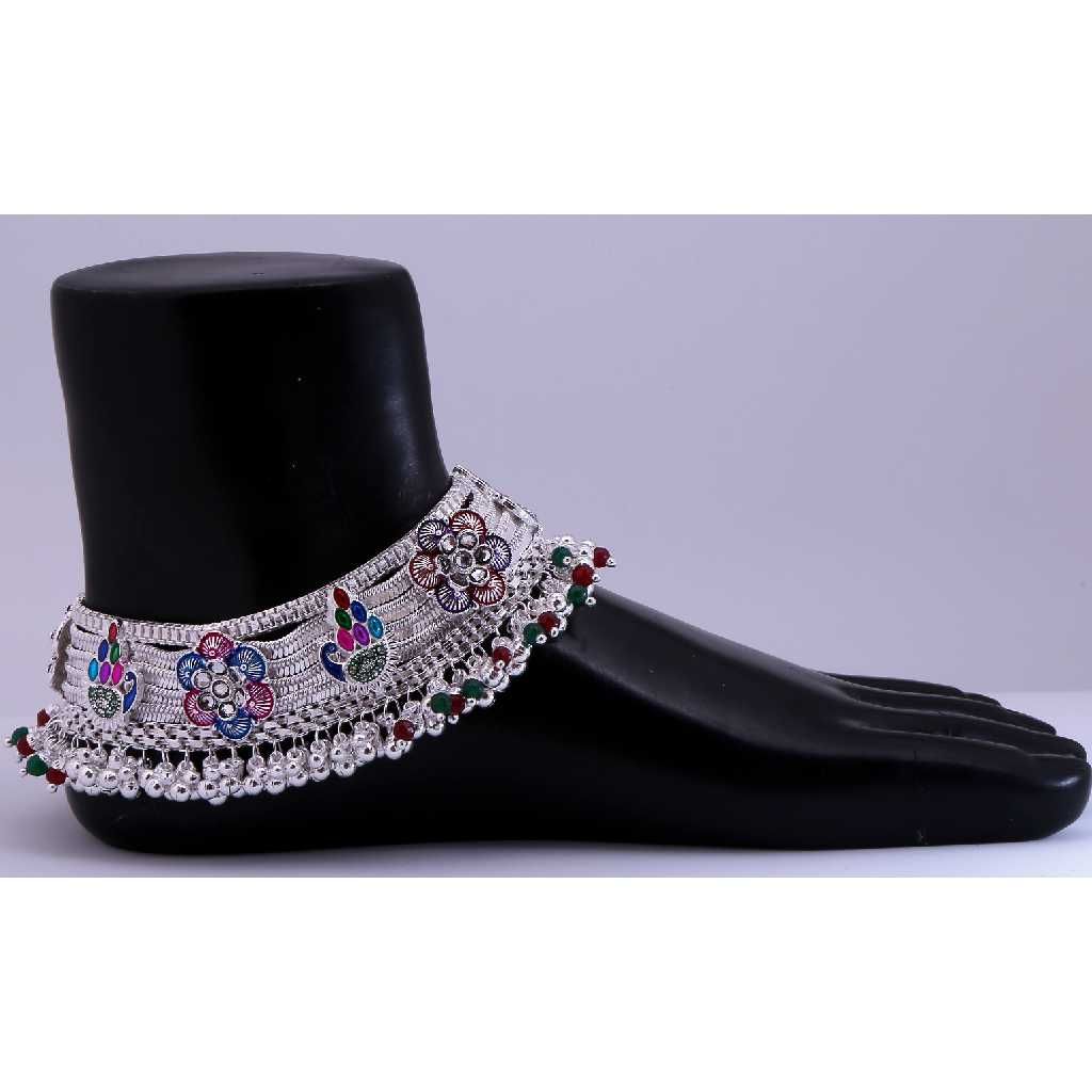 Gorgeous Silver Classic Ladies Payal