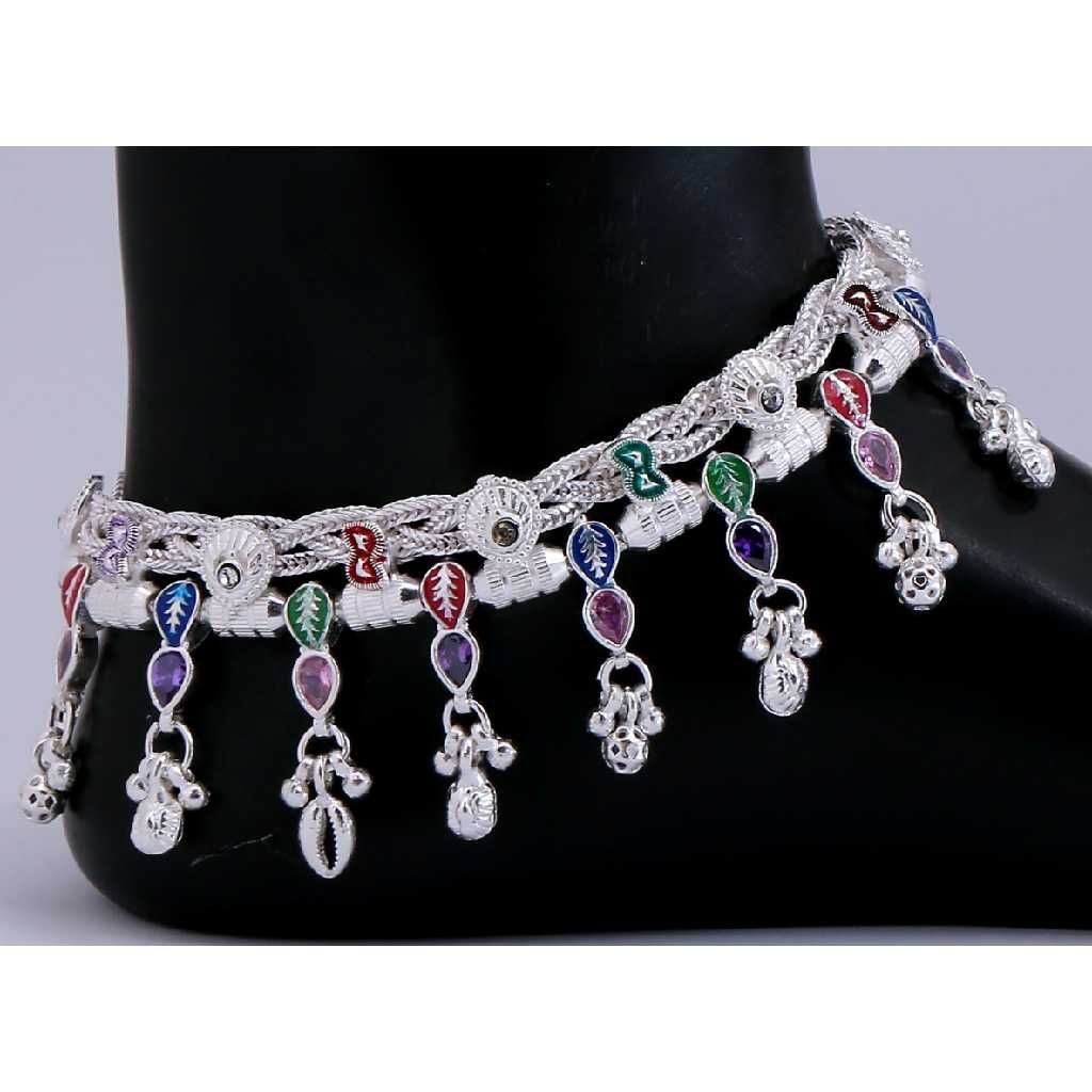 Attractive Silver Anklet For Women - Image 2