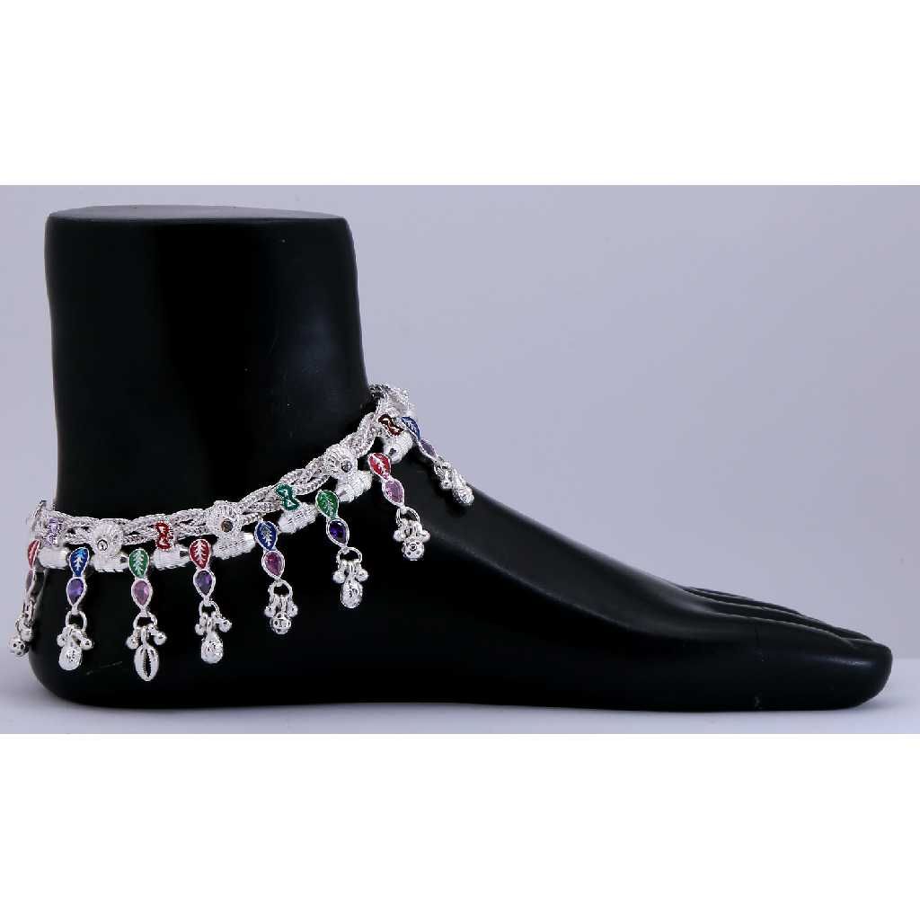 Attractive Silver Anklet For Women