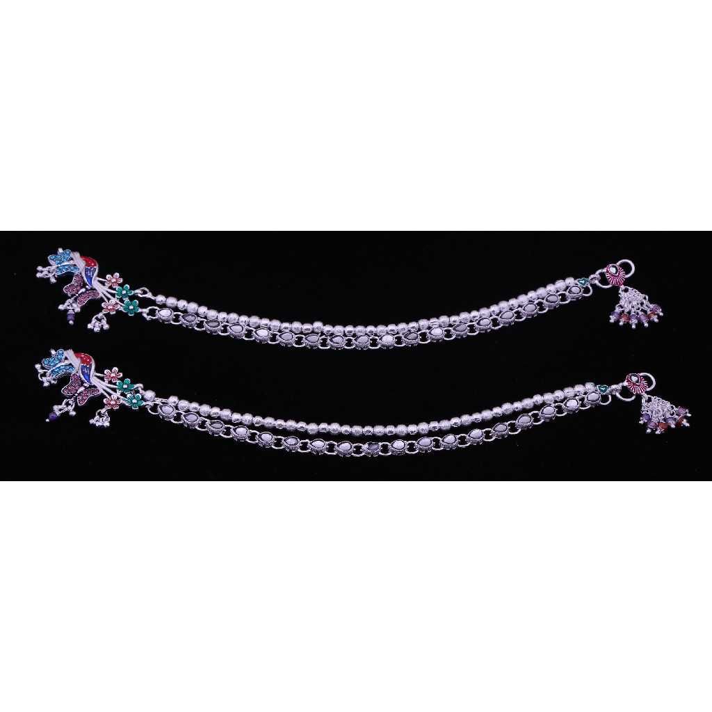 Silver Beads Style Fancy Payal