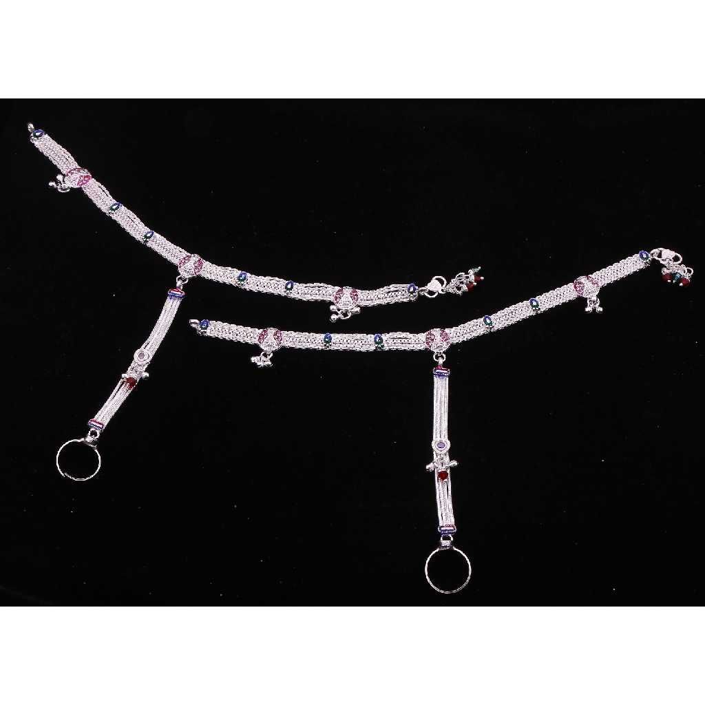 Stunning Silver Ladies Payal