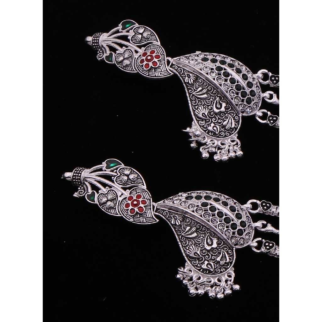 Exquisite Beads Silver Anklet - Image 2
