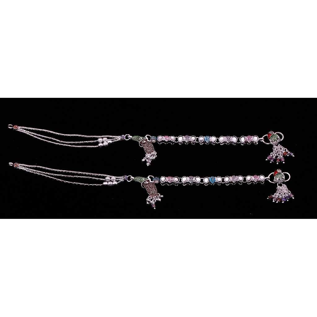 Designer Silver Payal For Women