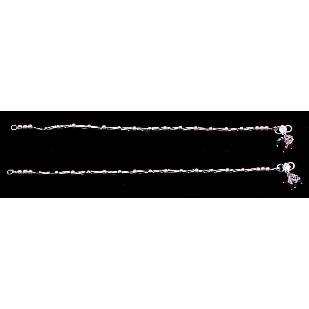 Fancy Exclusive Silver Payal