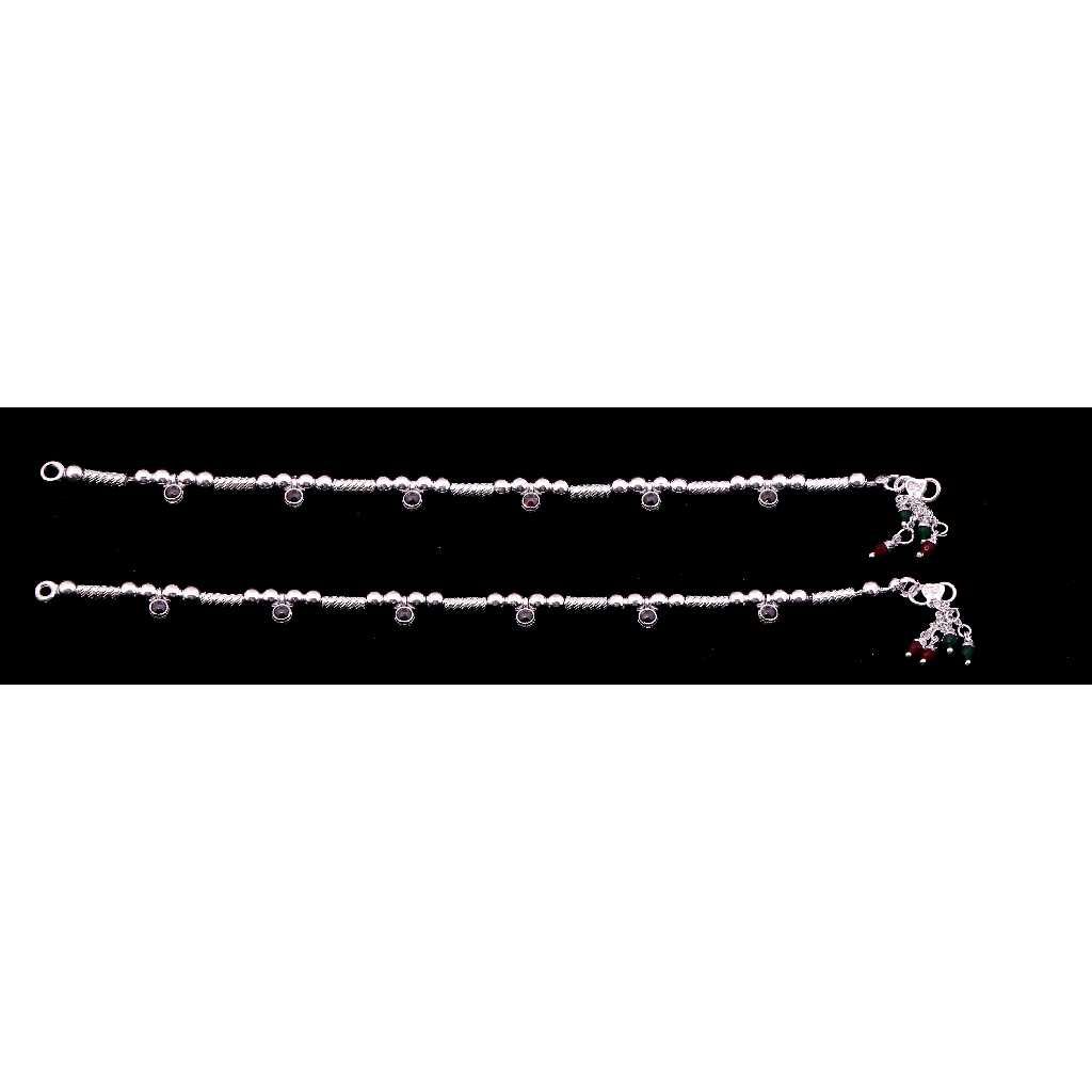Light weight Silver Ladies Anklet