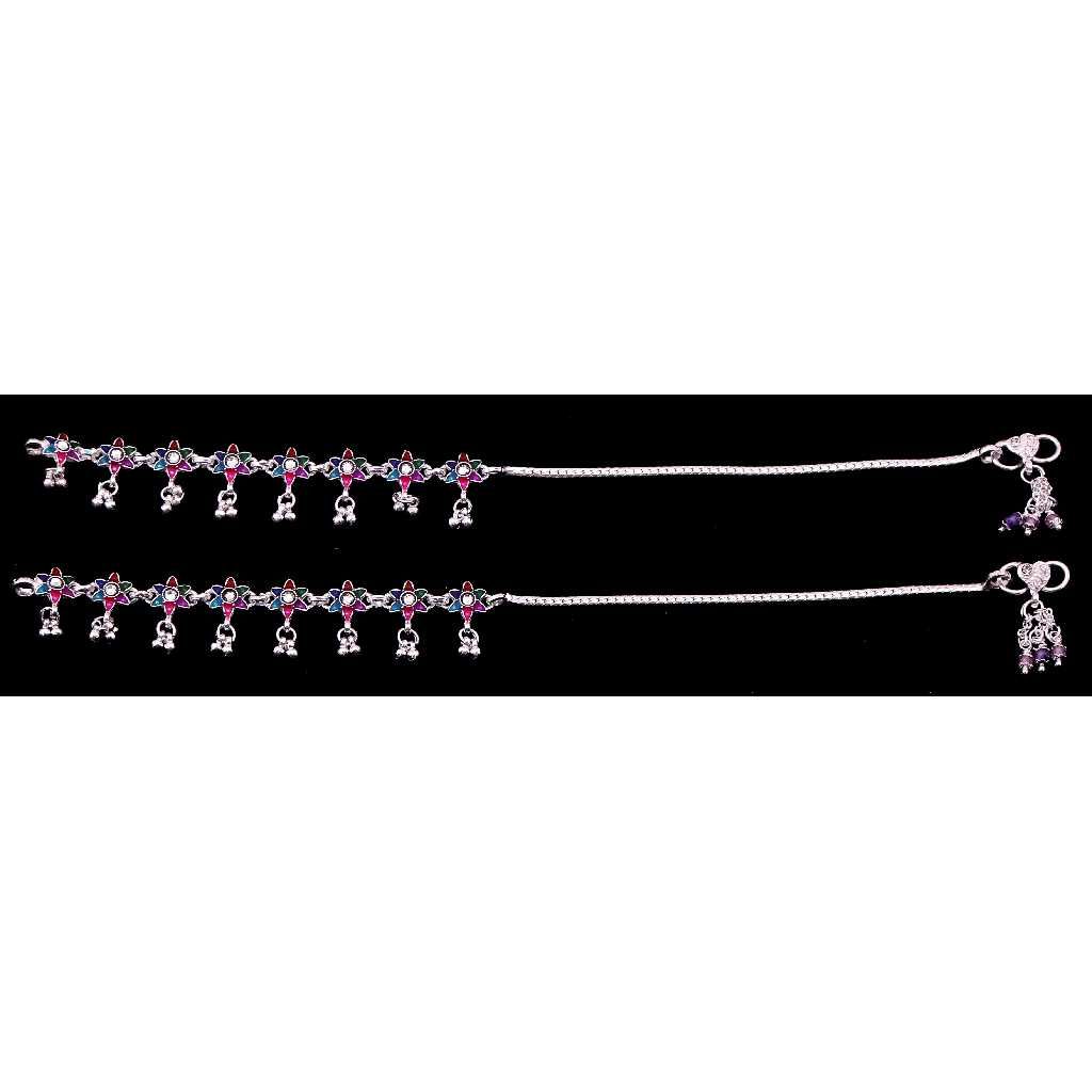 Designer Fancy Silver Payal