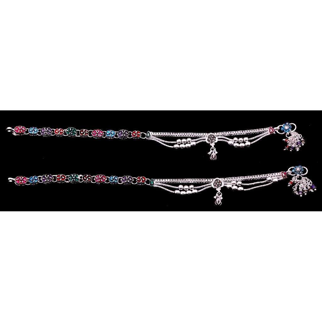 Ethnic Silver Designer Payal