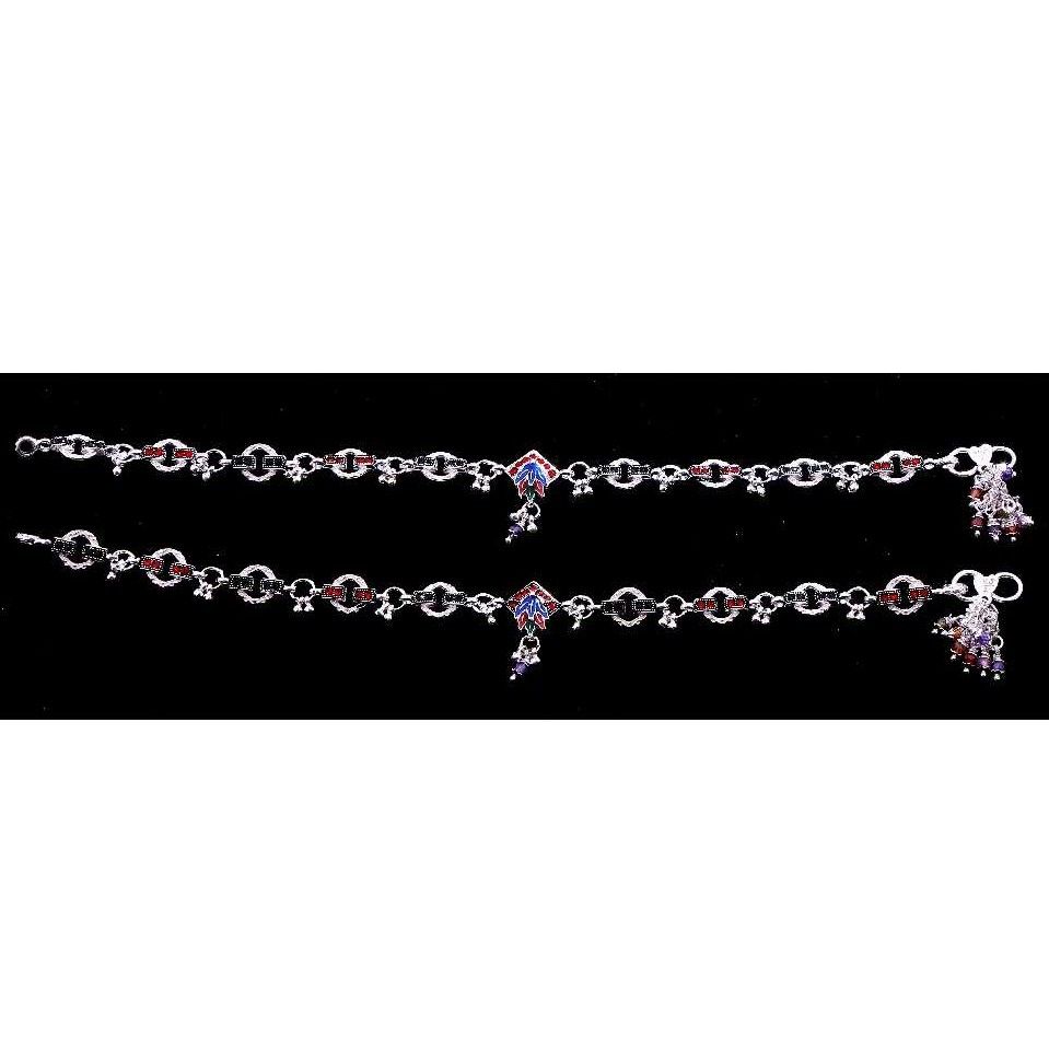 Elegant Silver Ladies Anklet