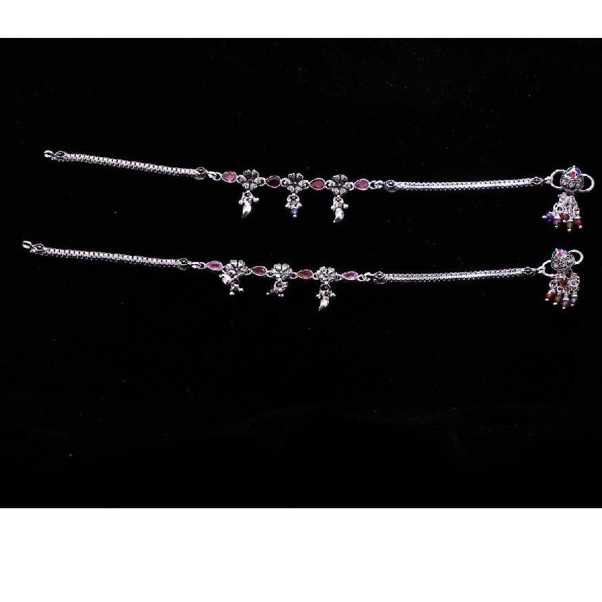 Silver Attractive Designer  Payal