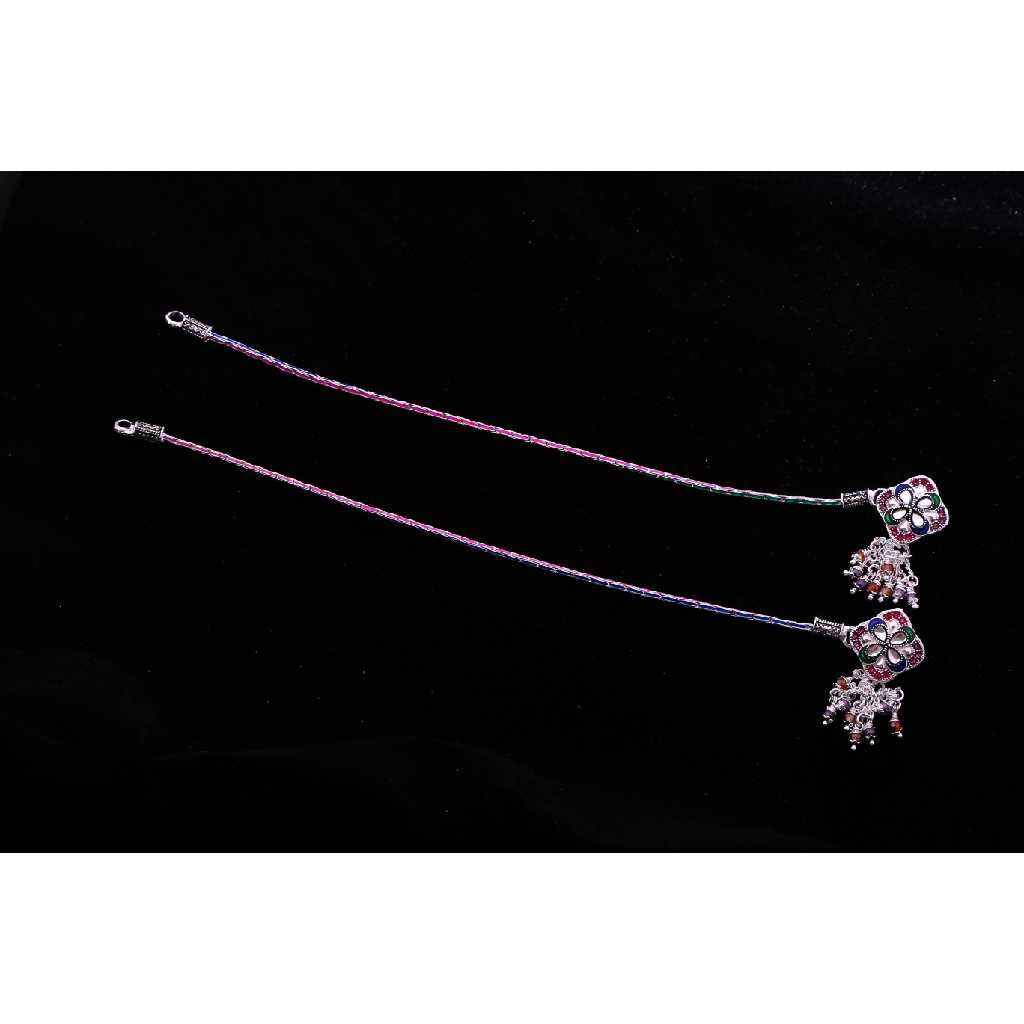 Plan Chian Style Silver Anklet For Women