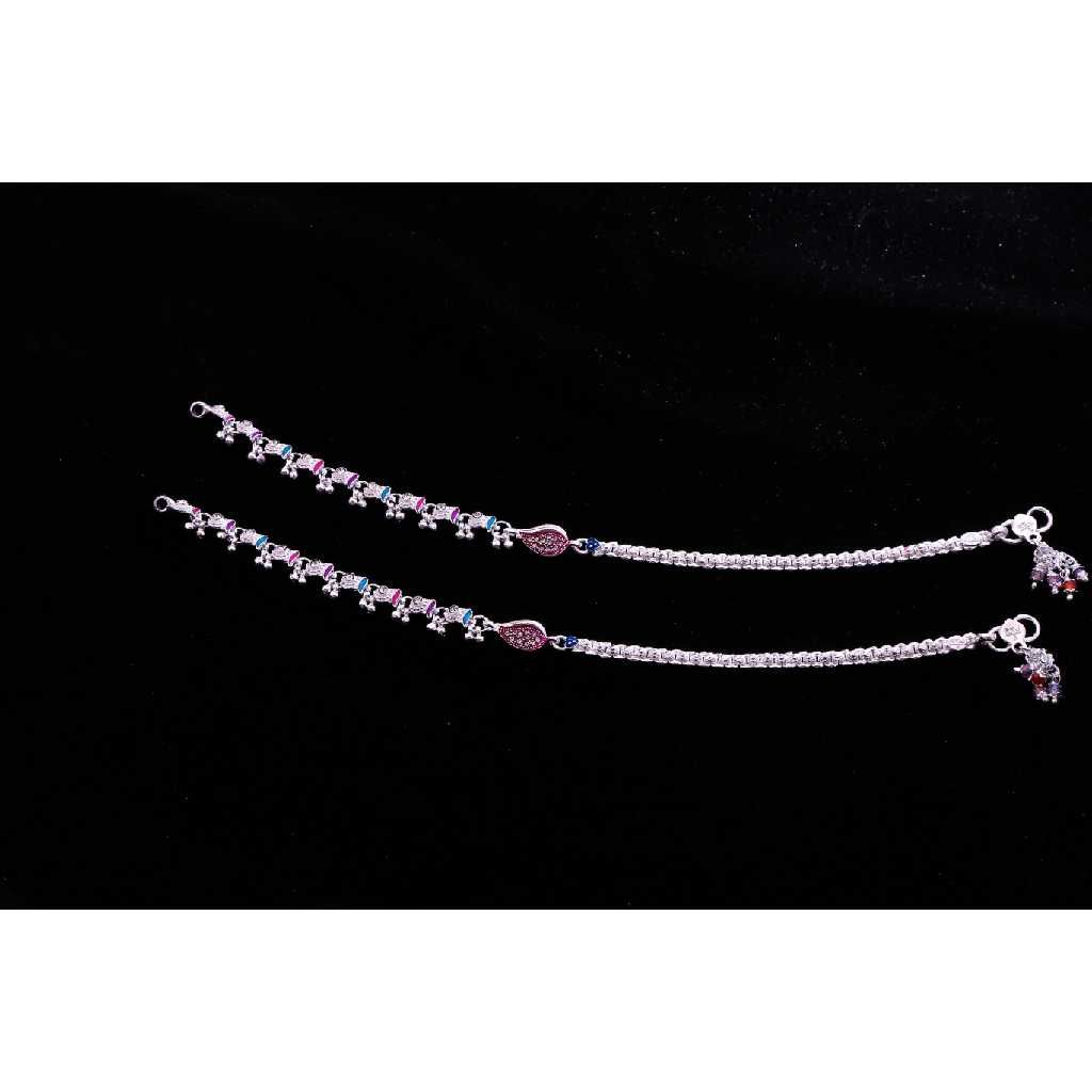 Delicate Silver Anklet For Women