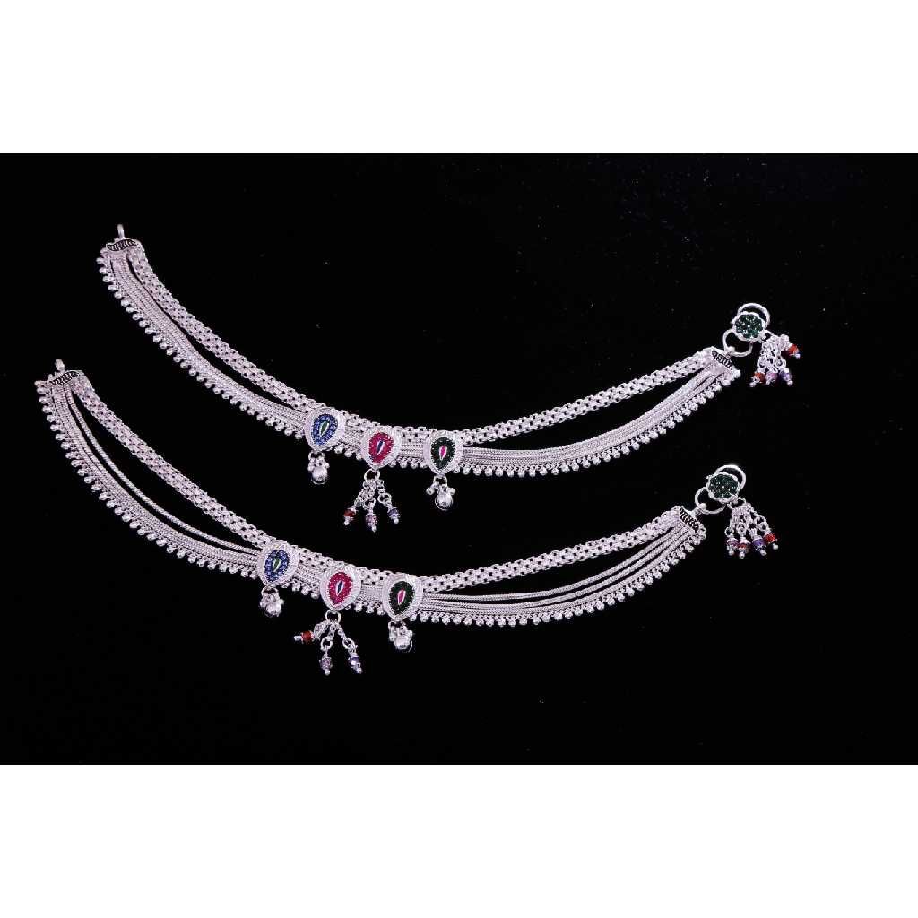 Silver Nature Design Payal