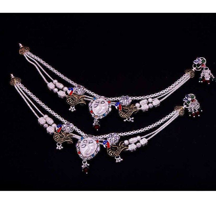 Silver Modern  Designer Payal