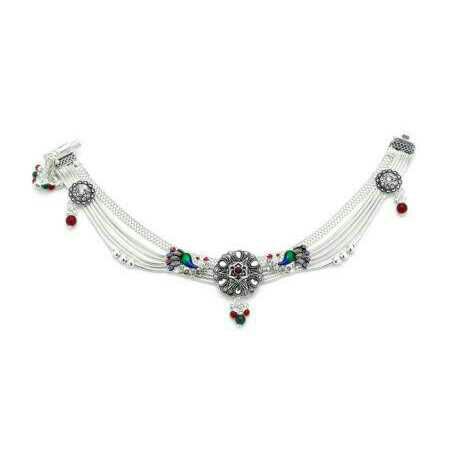 925 Fancy Silver Payal