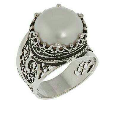 925 Oxidise Silver Rings