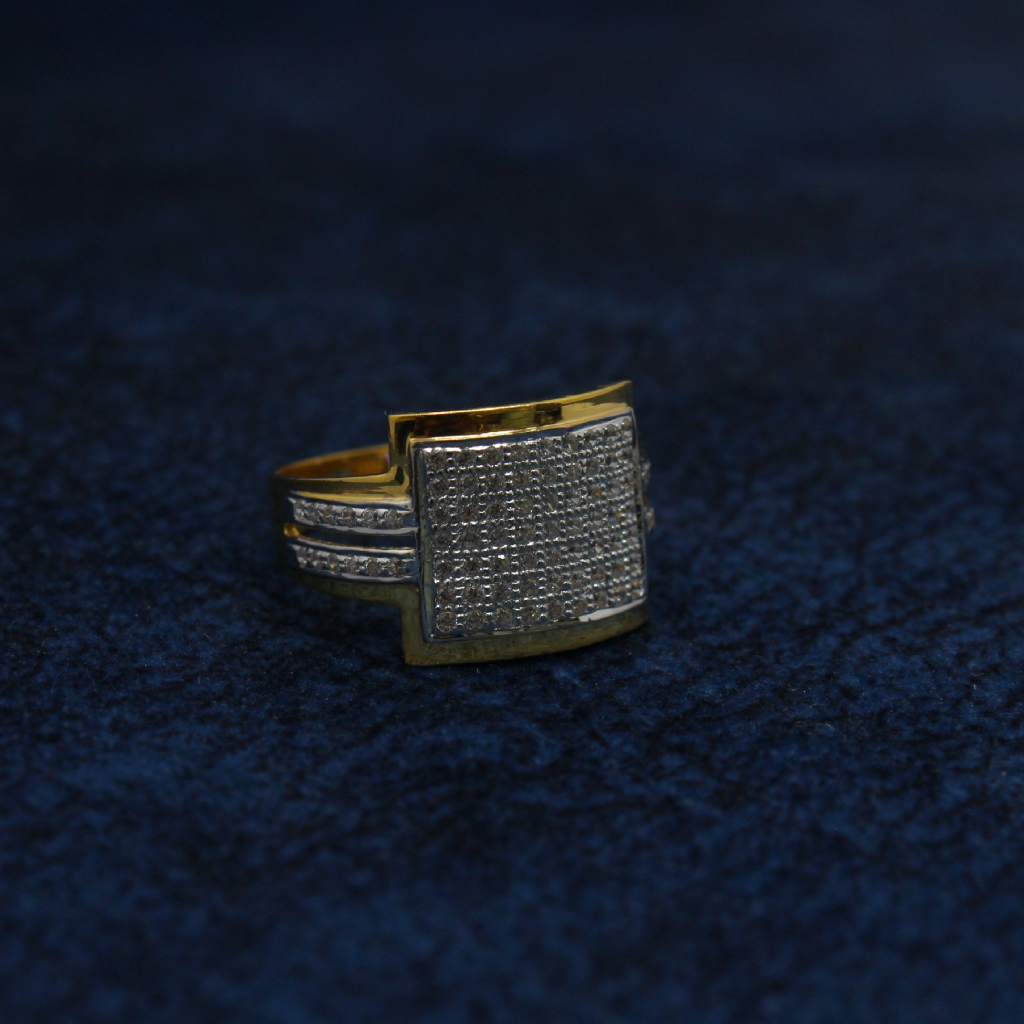 22KT Hallmarked Classic Ring For Men
