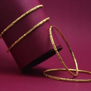 916 Hallmarked Lightweight Bangles