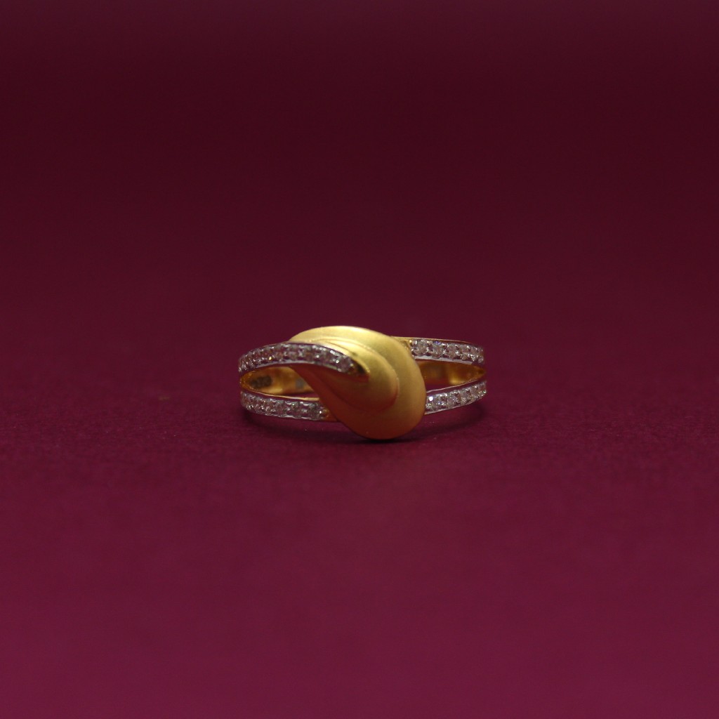 916 hallmarked classic ladies ring