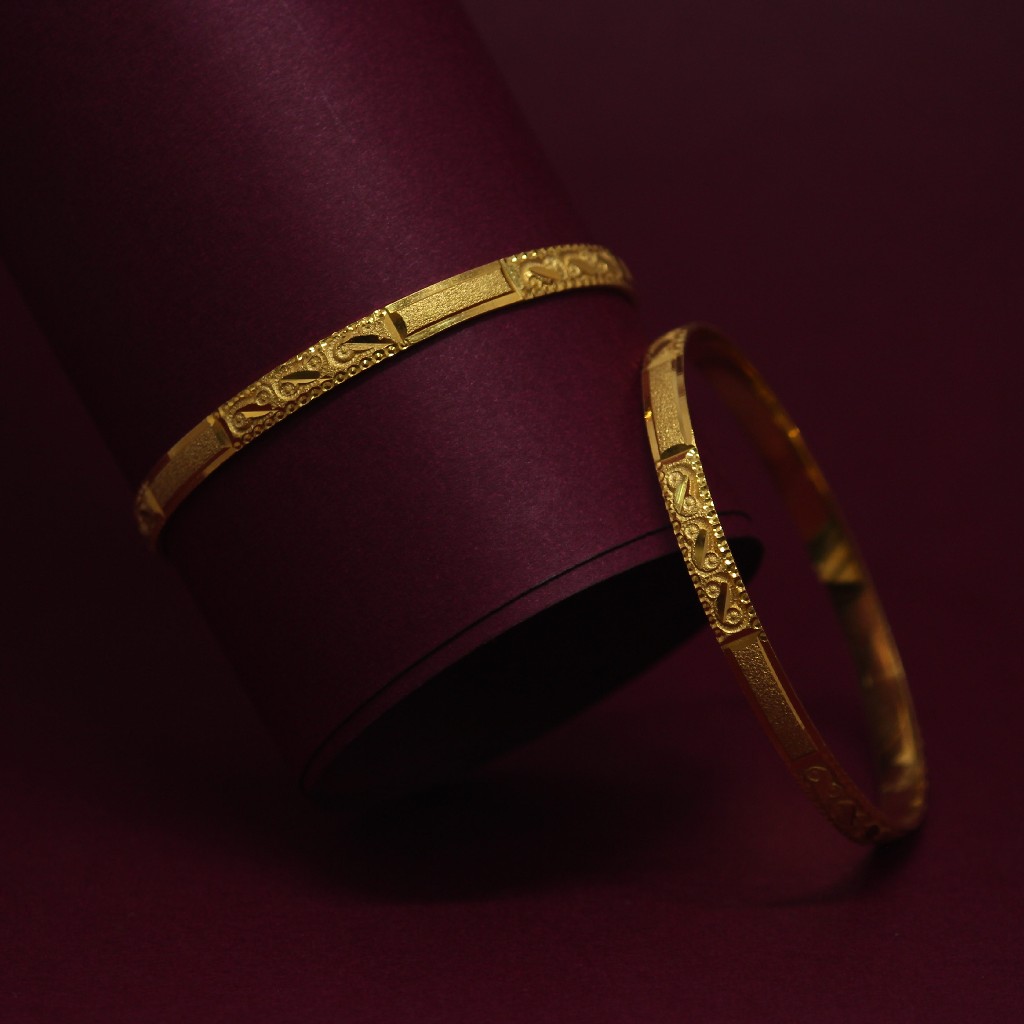 916 Hallmarked Beautiful Bangles