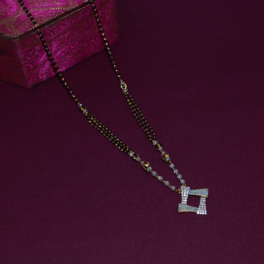 916 Hallmarked Fancy Mangalsutra