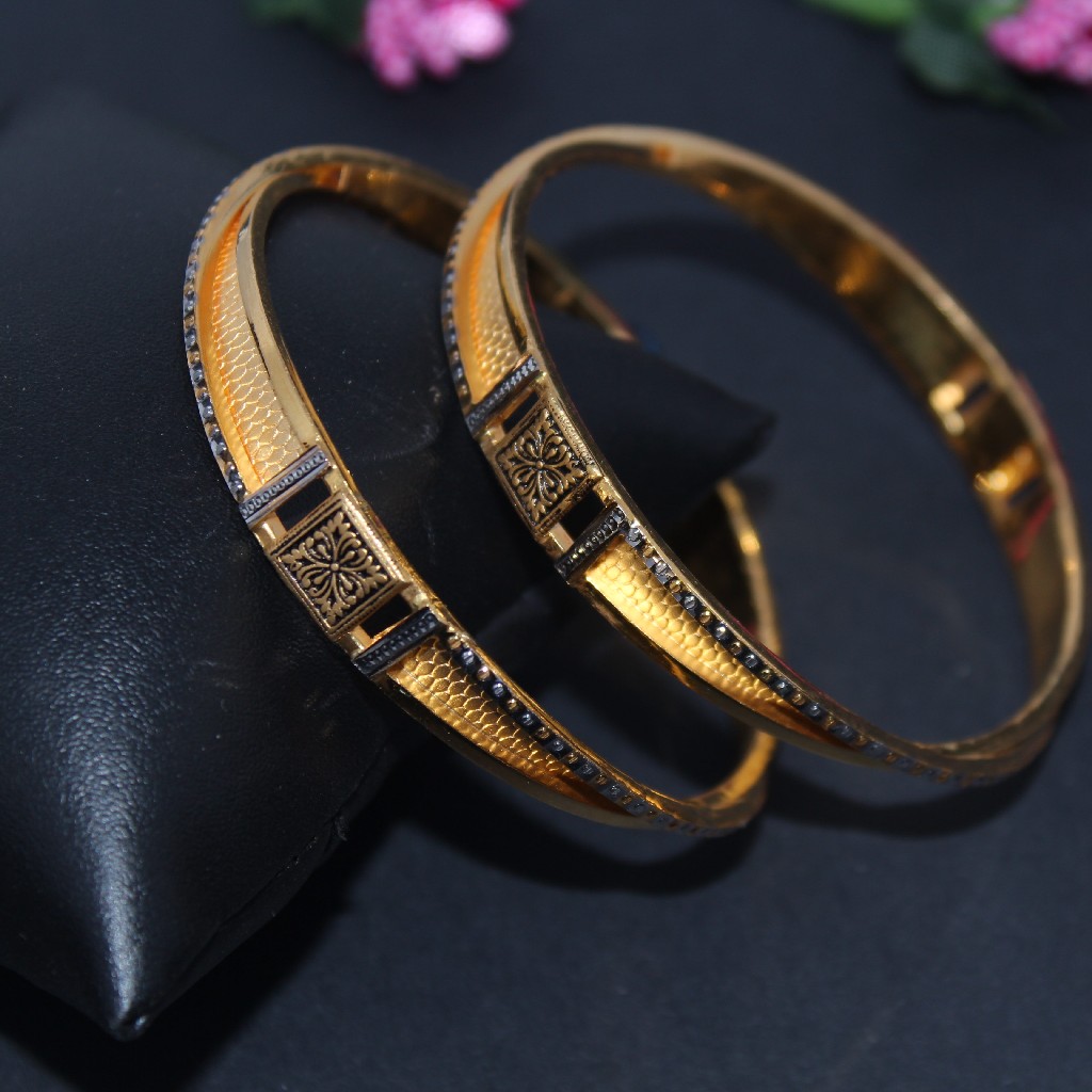 22K Hallmarked Fancy Ladies Kadli