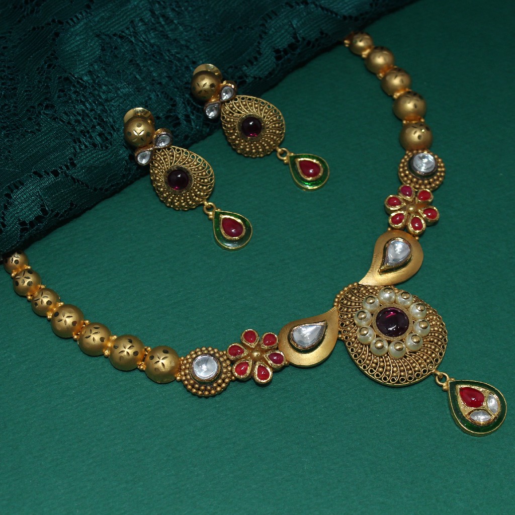 22K Hallmarked Antique Necklace