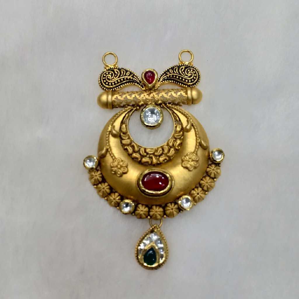91.6 Antique Gold Mangalsutra Pendant