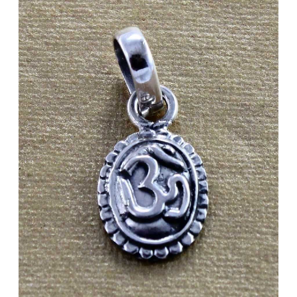 925 Silver Om Pendant