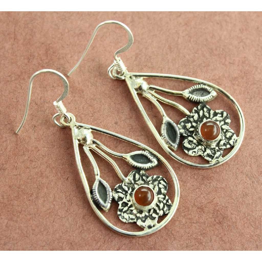 Fancy Silver Earrings