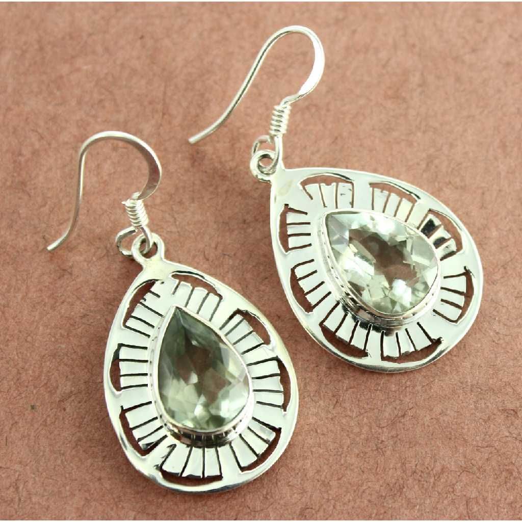 925 Silver Earrings With Diamond