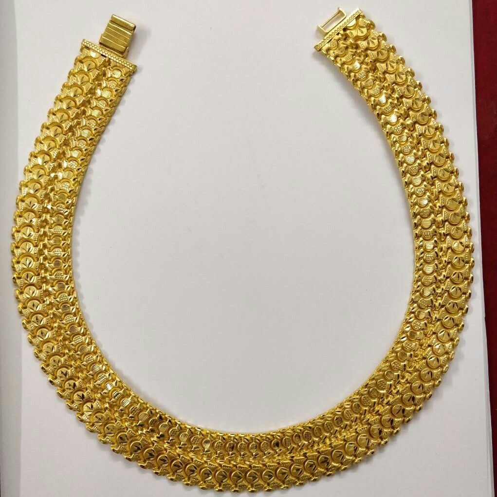 916 gold bahubali chain