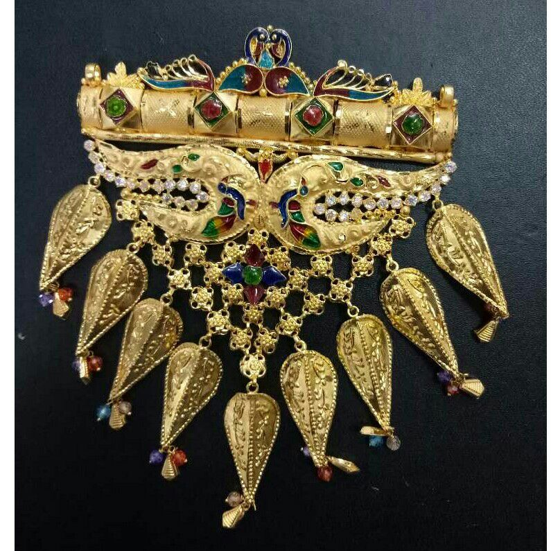 916 Attractive Gold Fancy Tareliya