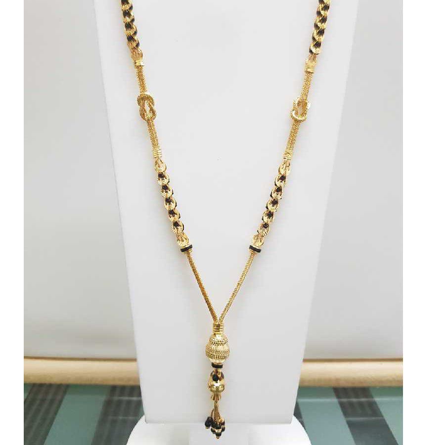 22KT Gold fancy Mangalsutra chain