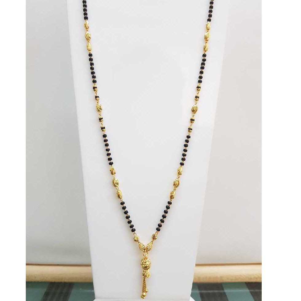 22K/916 Gold vertical mangalsutra