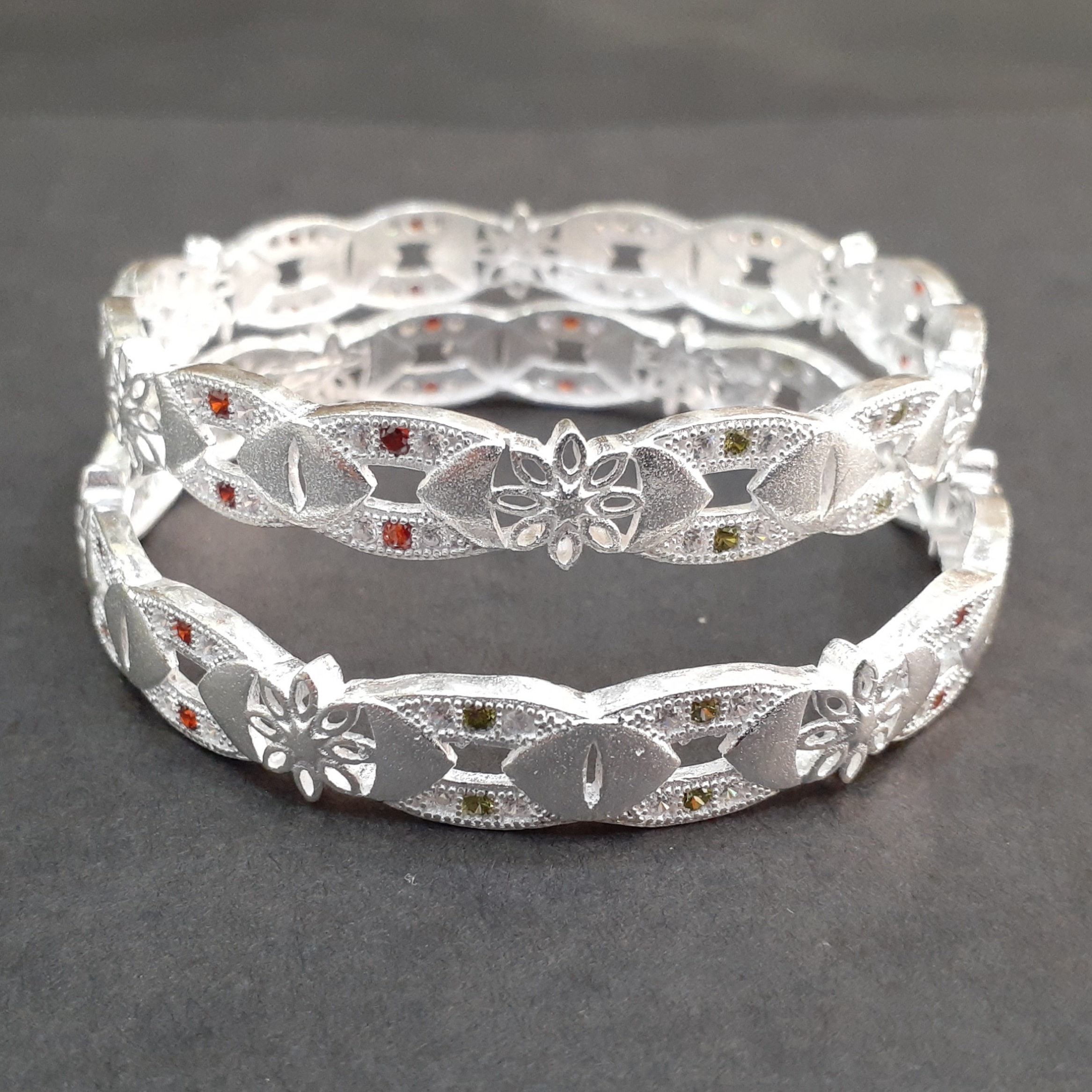 Beautiful 925 micro Silver Bangles