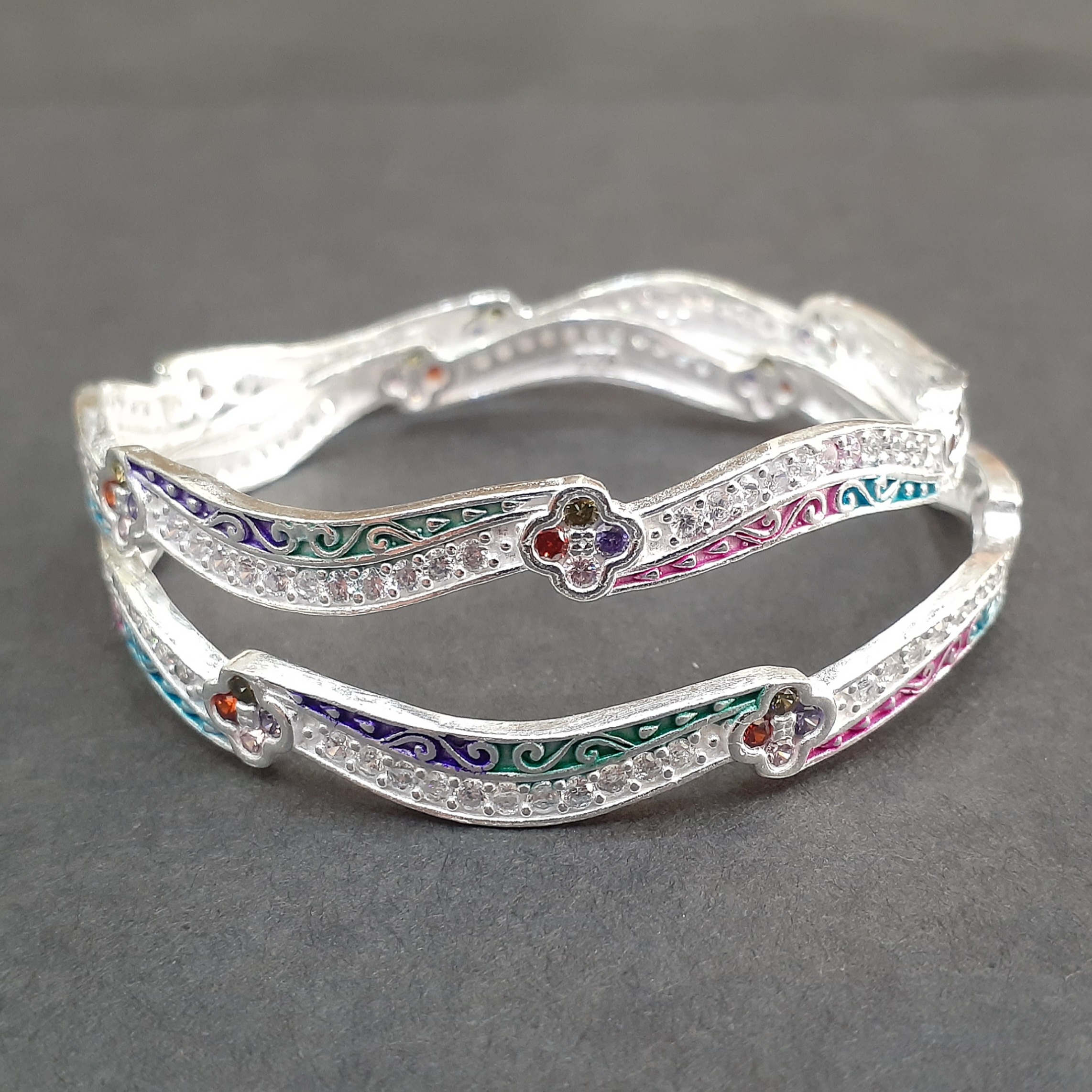 Light Weight 925 micro silver chudi