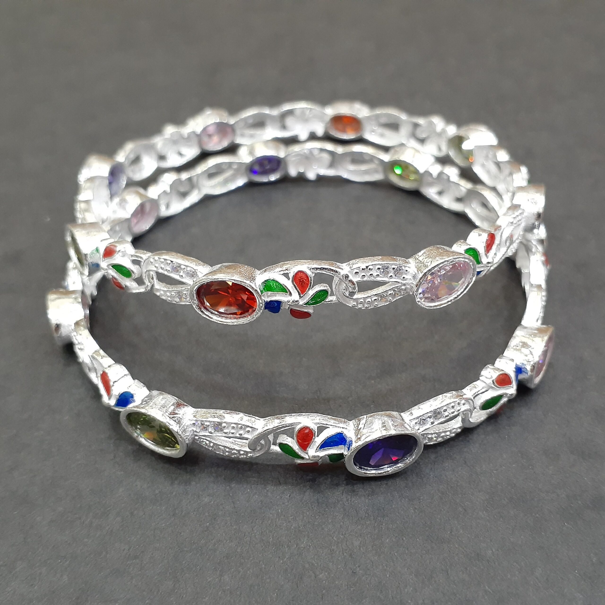 Beautiful 925 silver kangan