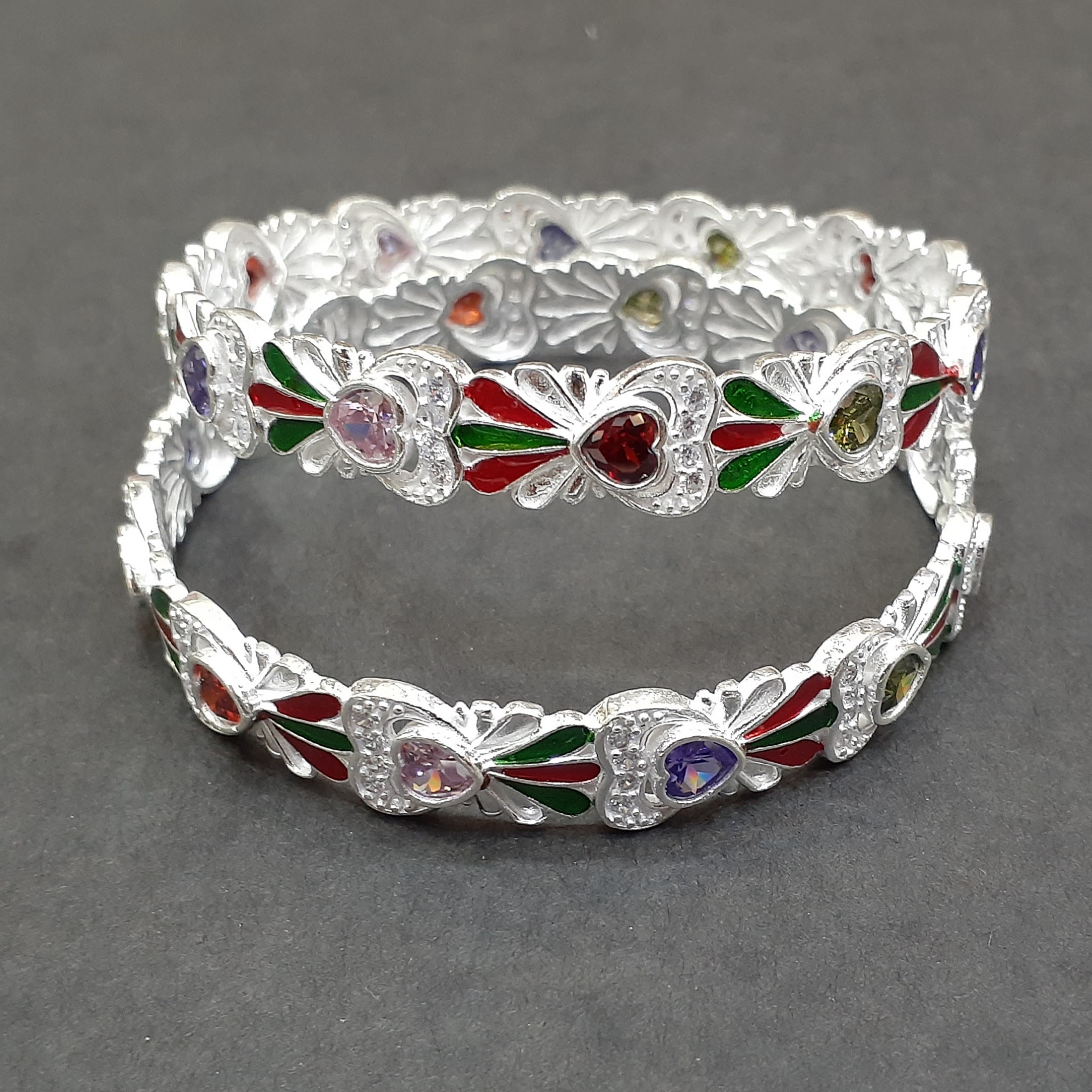 925 silver Antique Bangle