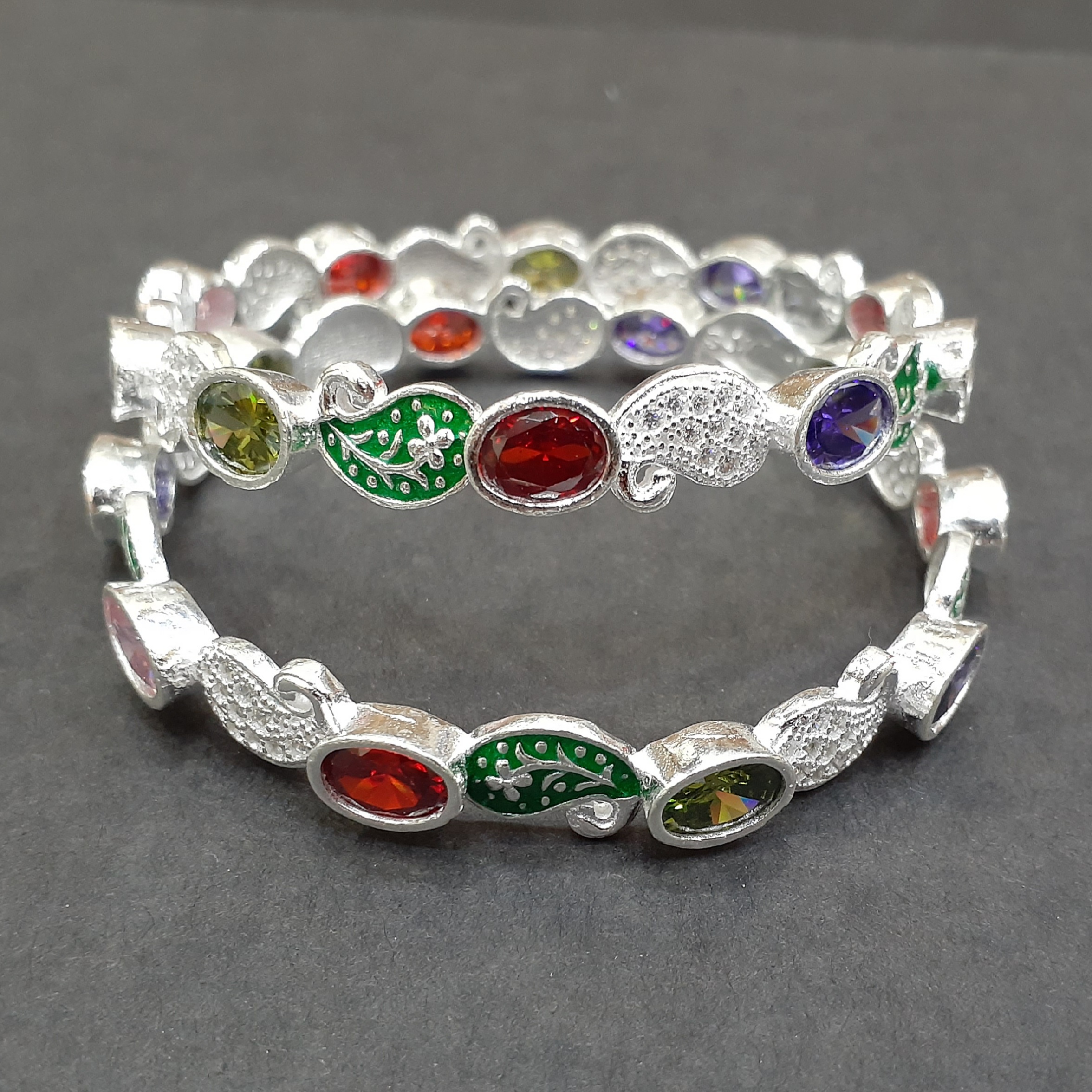 Beautiful 925 silver kangan