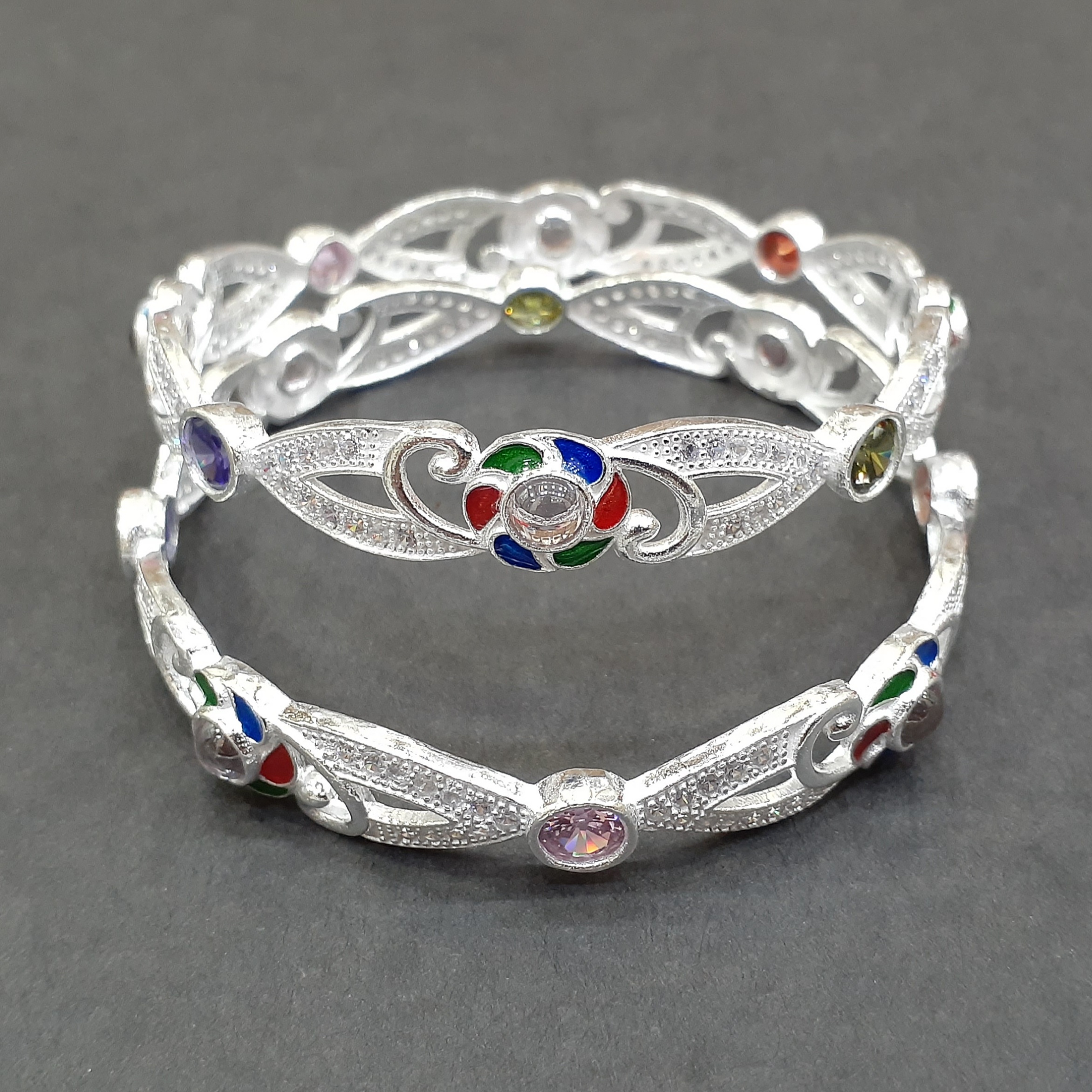 Beautiful 925 silver bangles