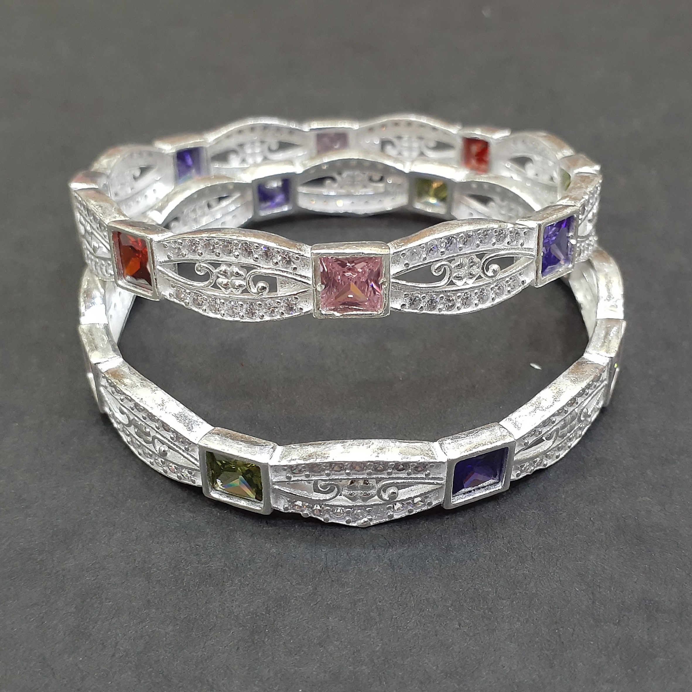 925 vacuum Antique Bangle