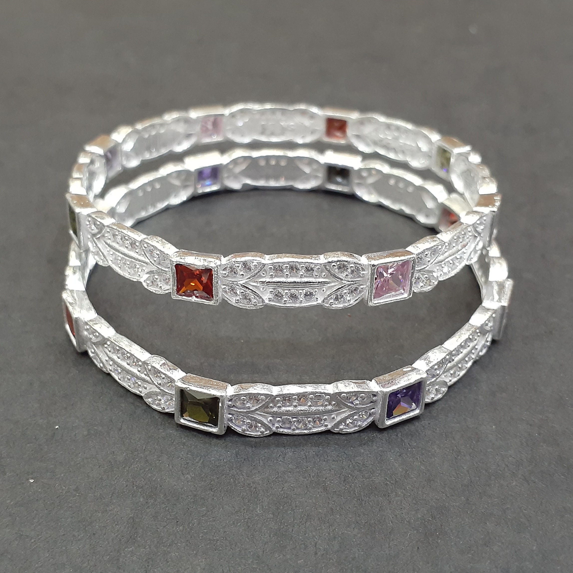 925 silver simple bangles