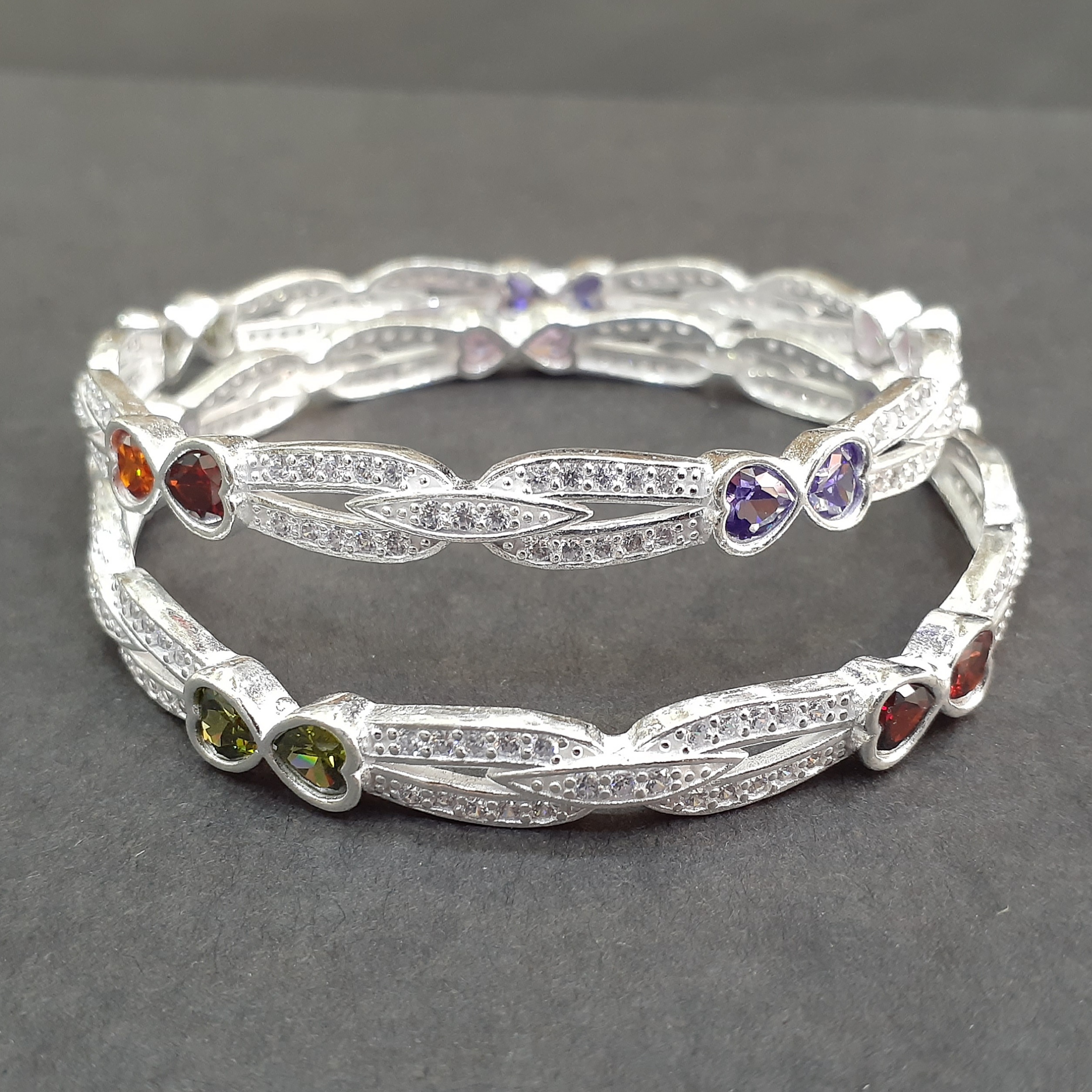 Sterling silver bangle