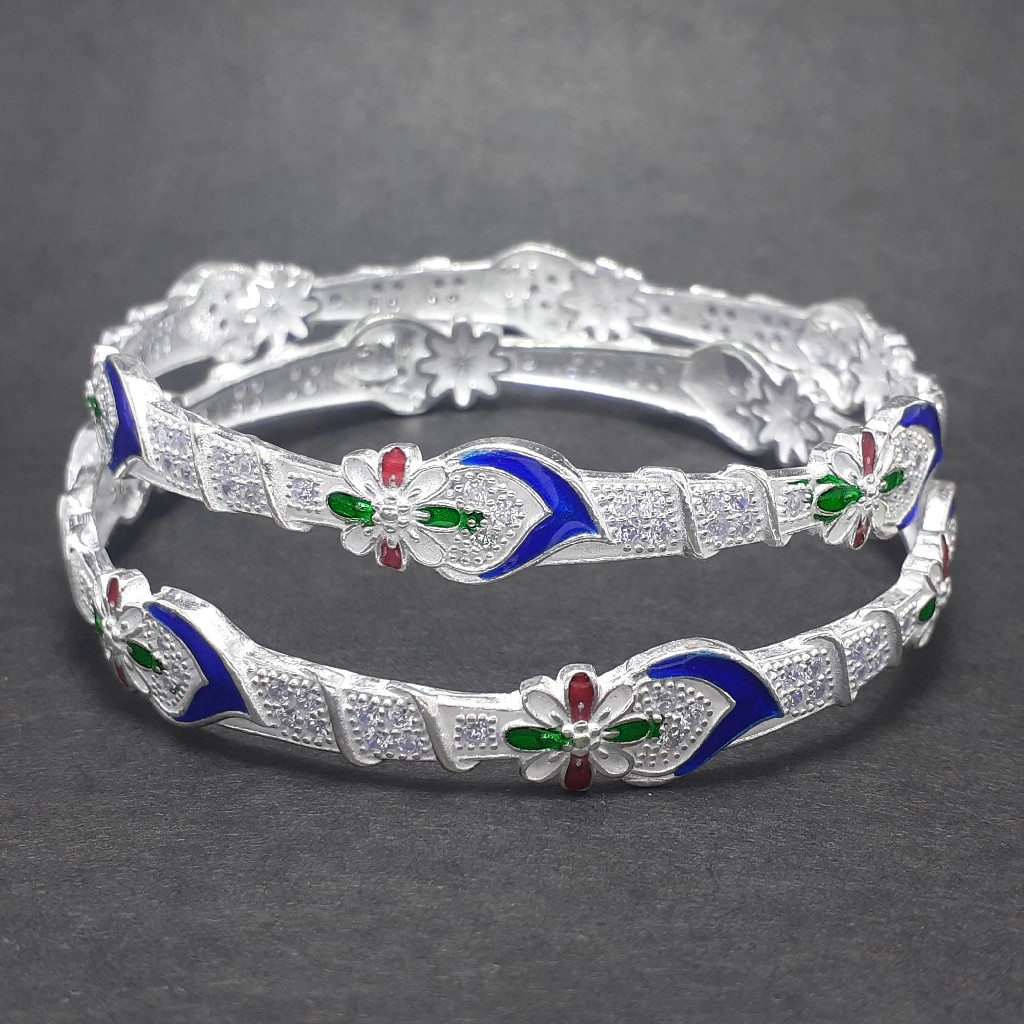 Silver Bangles 92.5 micro